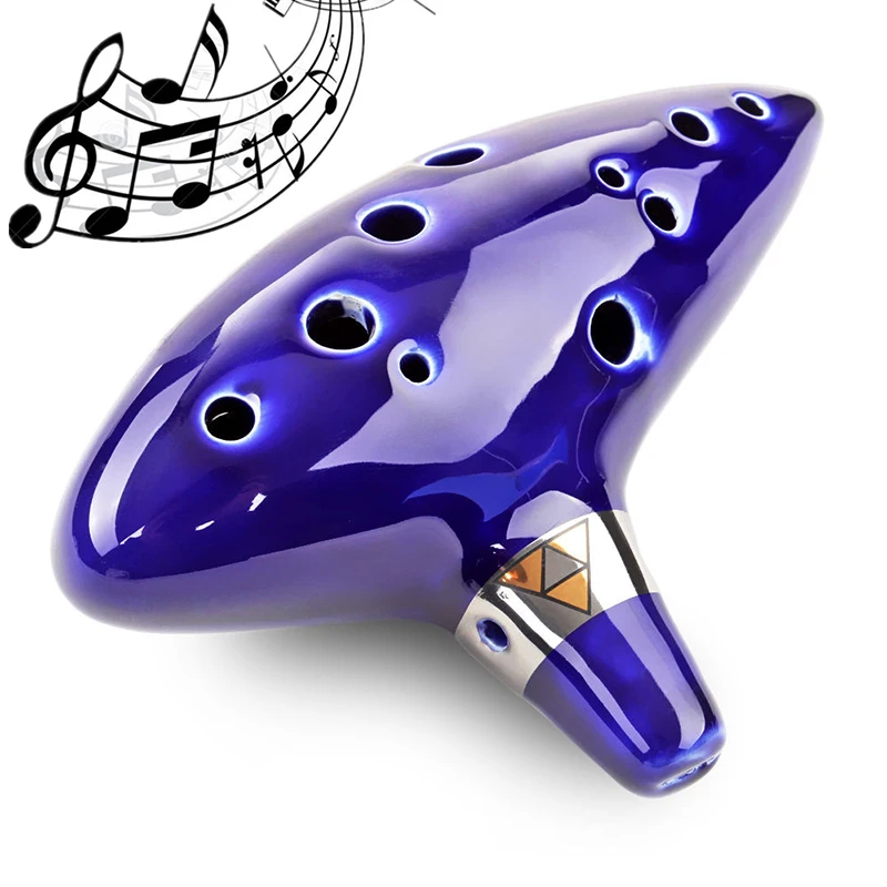 Ocarina Ceramic - Ocarina Ceramic Legend Of 12 Holes