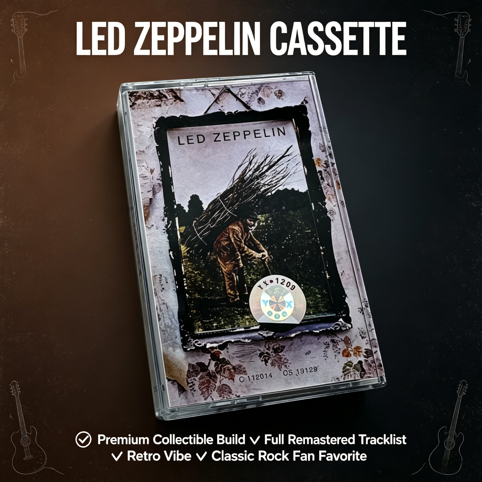 Audio Music Original - Led Zeppelin IV Classic Rock Cassette