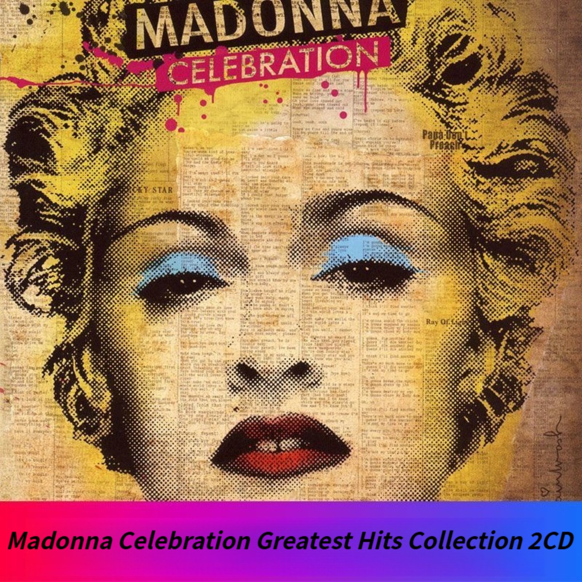 Audio Music Original - Madonna Celebration The Ultimate Greatest Hits