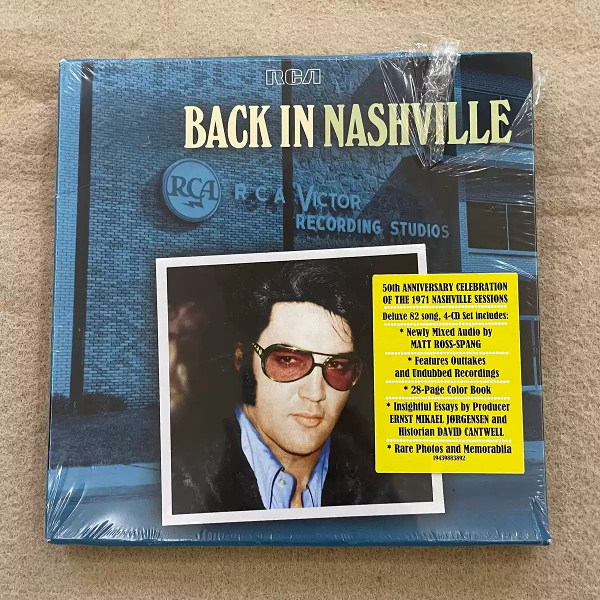 Audio Music Cover - 1970s American Country Rock CD Blue
