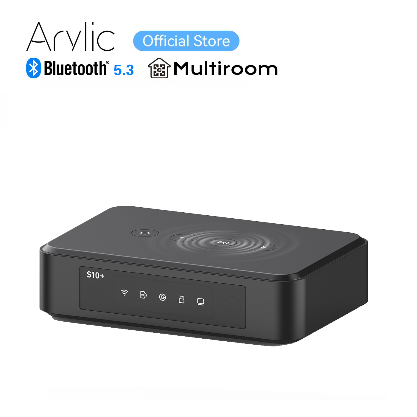 Audio Without Music - Arylic s10+ Wireless Music Streamer, Wireless