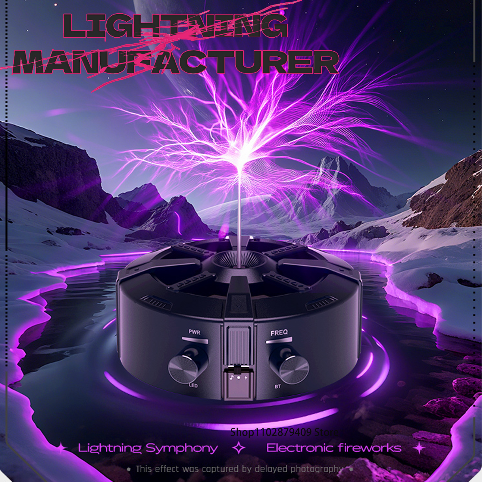 Newest Music Tesla Coil Blueto - Audio To Music Generator recensione e prezzo