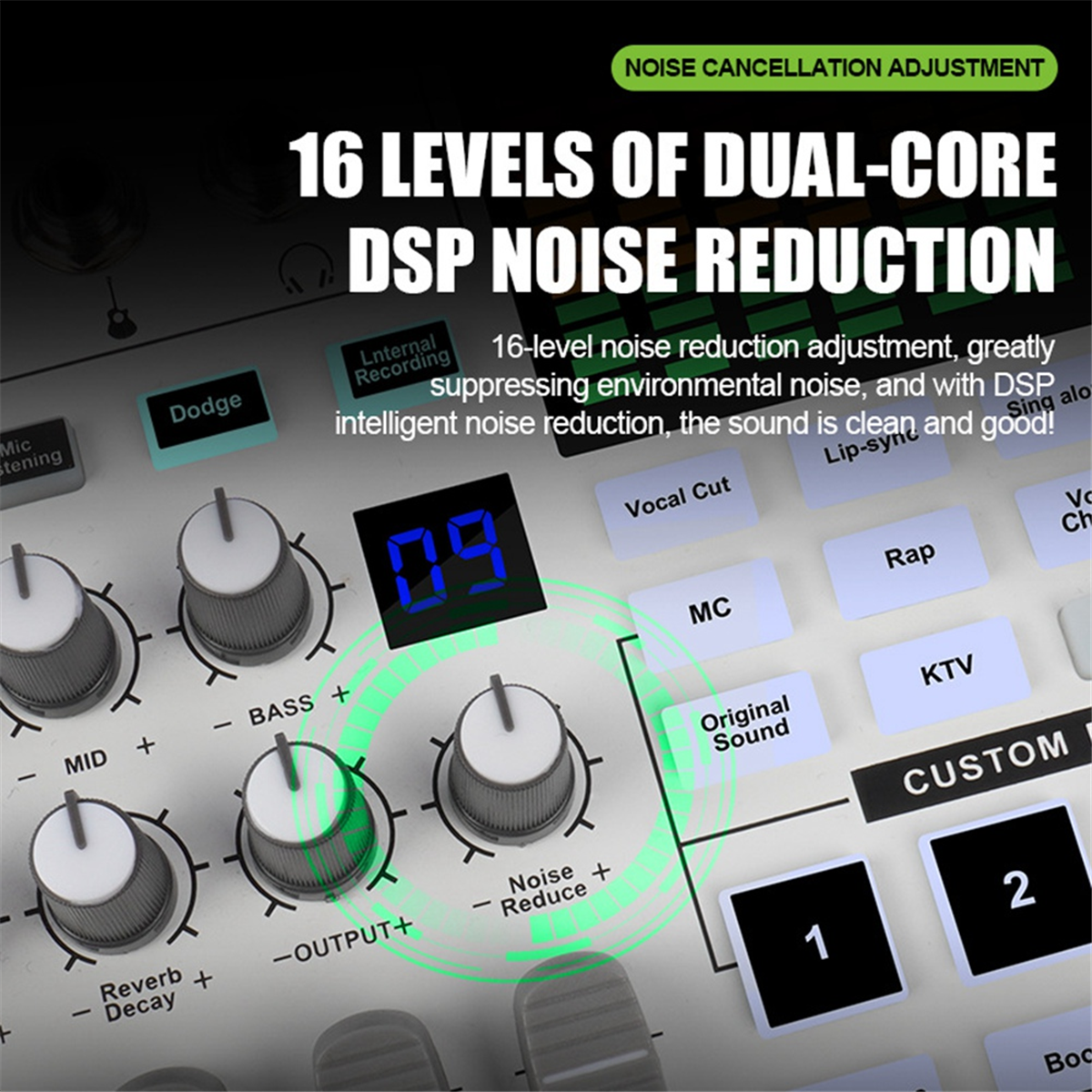 SN800 Live Sound Card Voice Ch - Audio Music Voice Changer recensione e prezzo