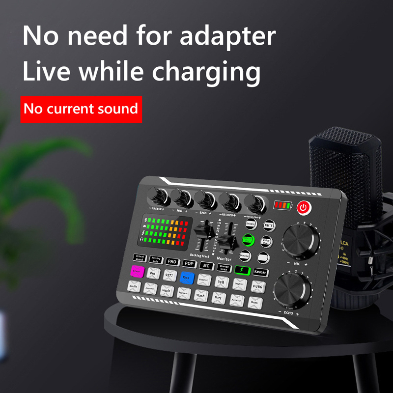 F998 Live Sound Card Audio Tun - Audio Music Voice Changer recensione e prezzo