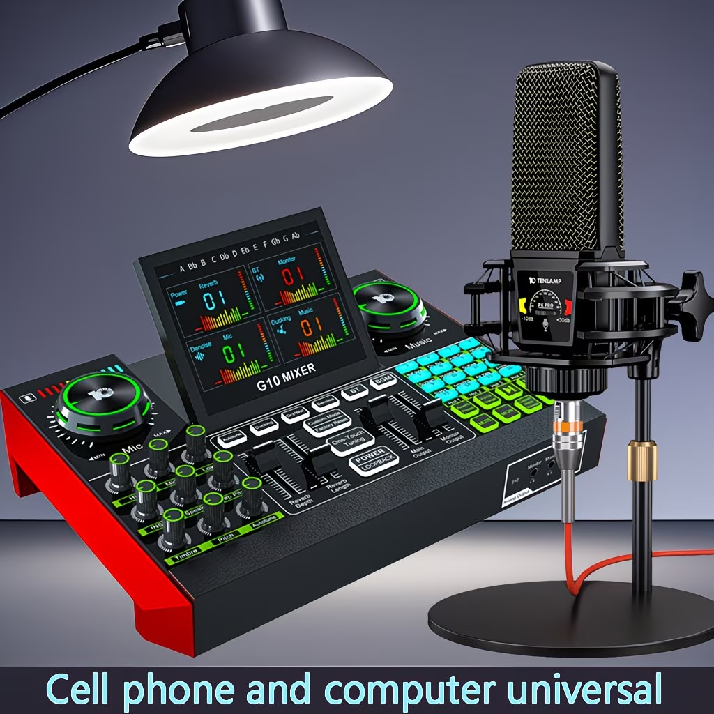 Tenlamp Audio Interface Mixer  - Audio Music Voice Changer recensione e prezzo