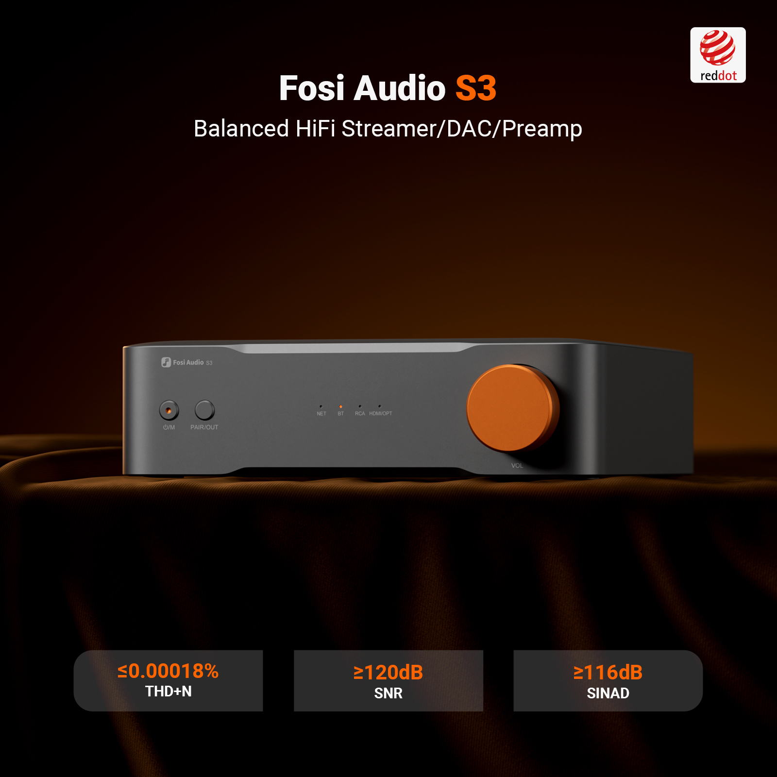 Fosi Audio Hi-Res Music Stream - Audio Without Music recensione e prezzo