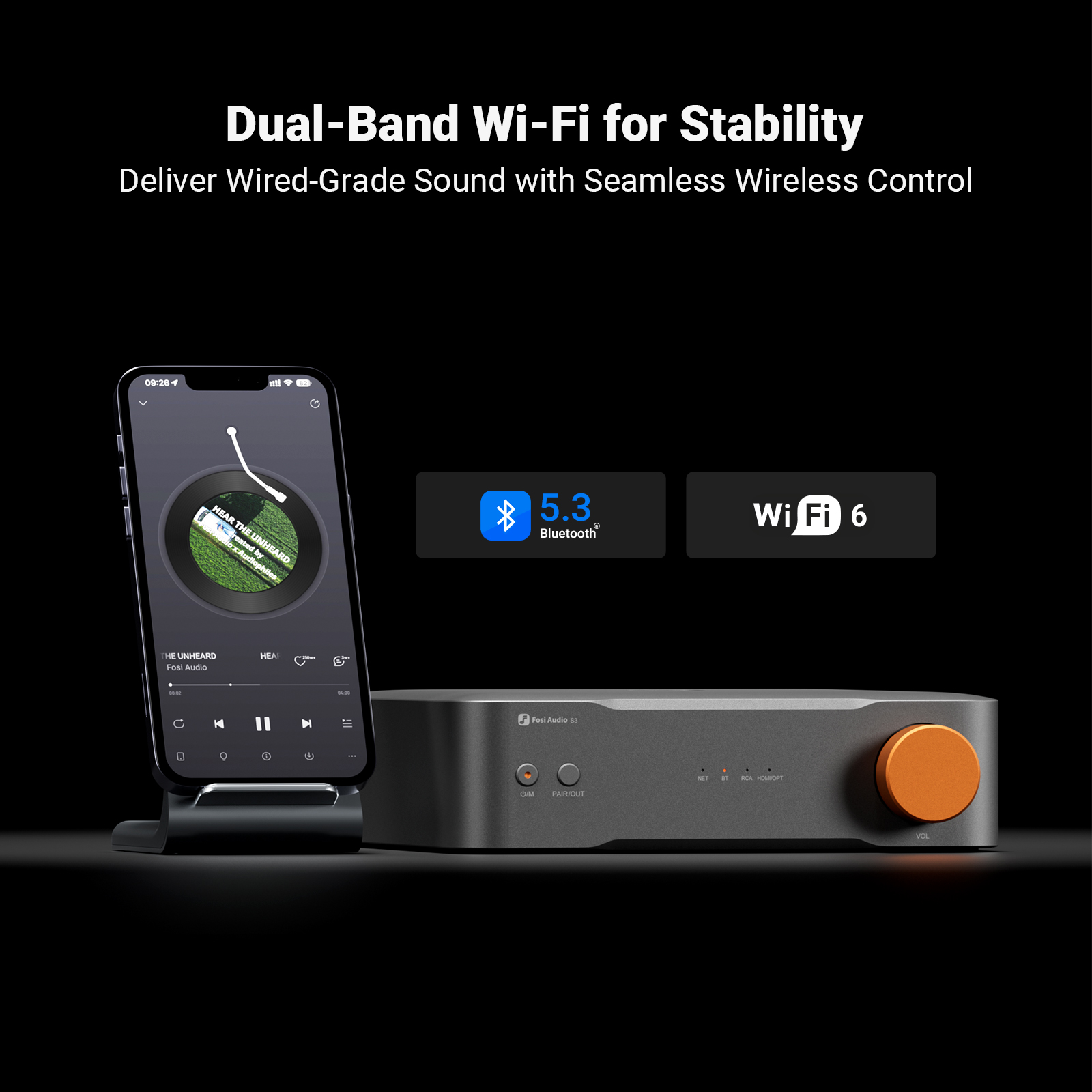 Fosi Audio Hi-Res Music Stream - Audio Without Music recensione e prezzo