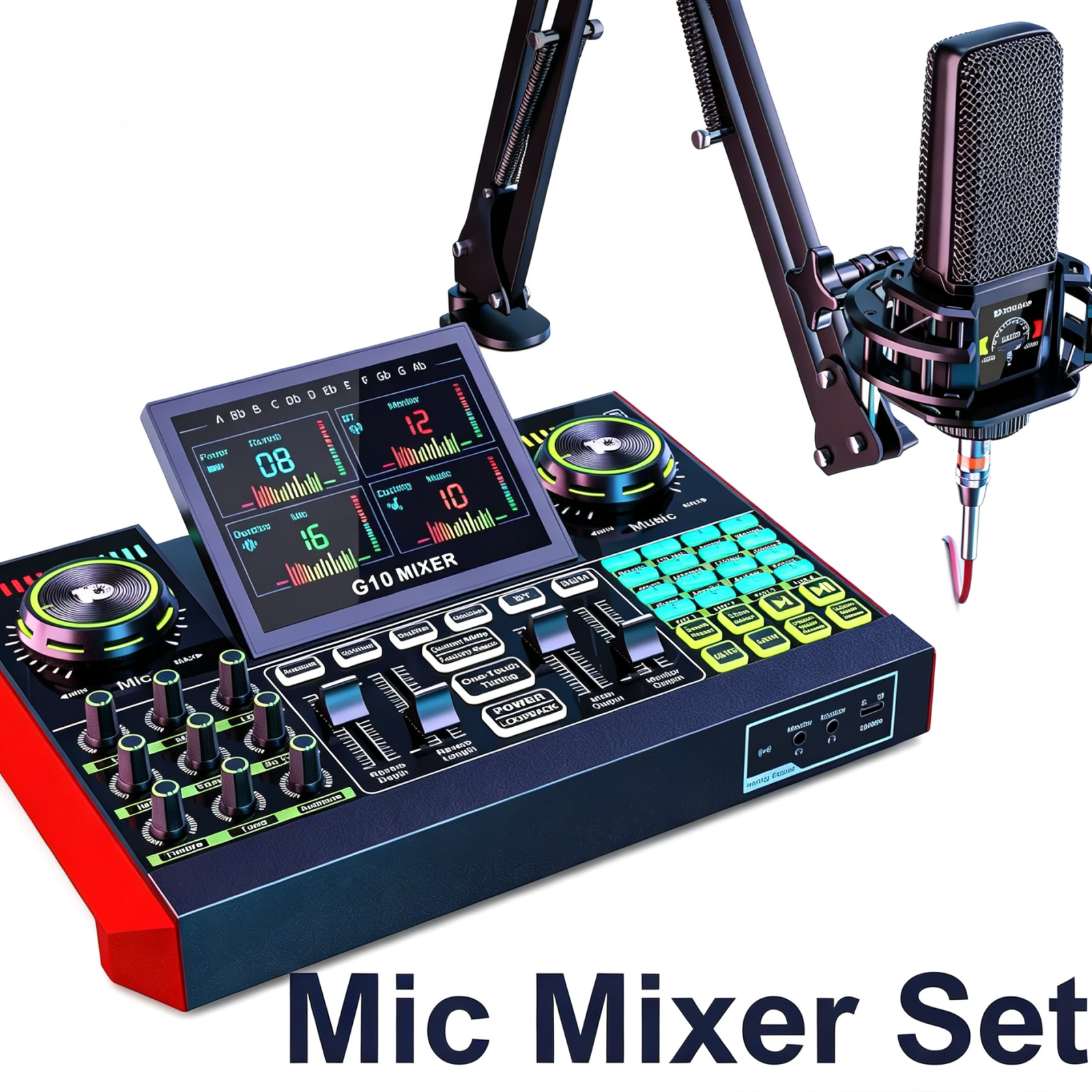 Tenlamp Audio Interface Mixer  - Audio Music Voice Changer recensione e prezzo