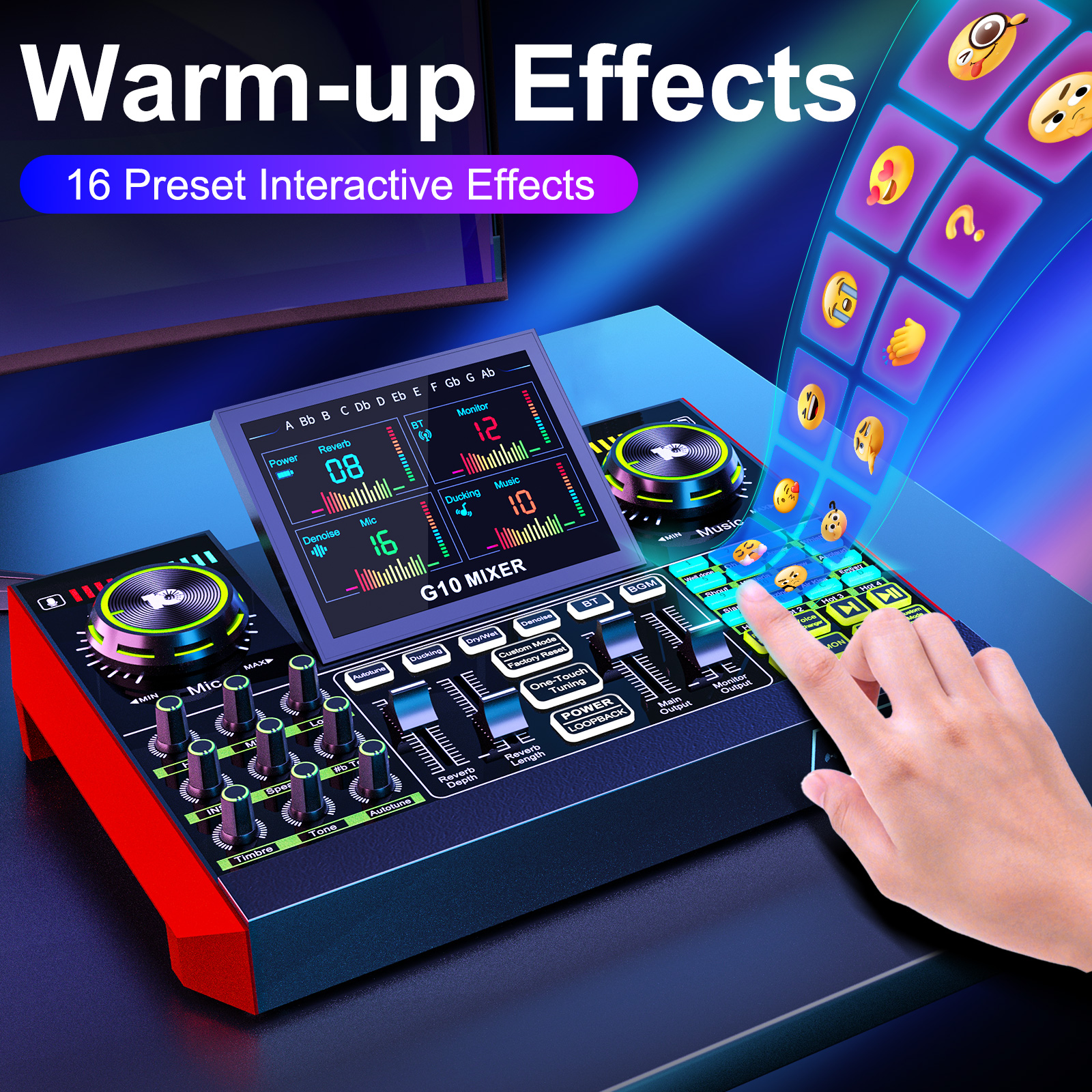 Tenlamp Audio Interface Mixer  - Audio Music Voice Changer recensione e prezzo