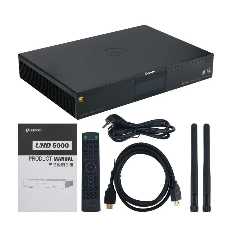 ZIDOO UHD5000 4K HDR Dolby Vis - Audiovision Music Player recensione e prezzo