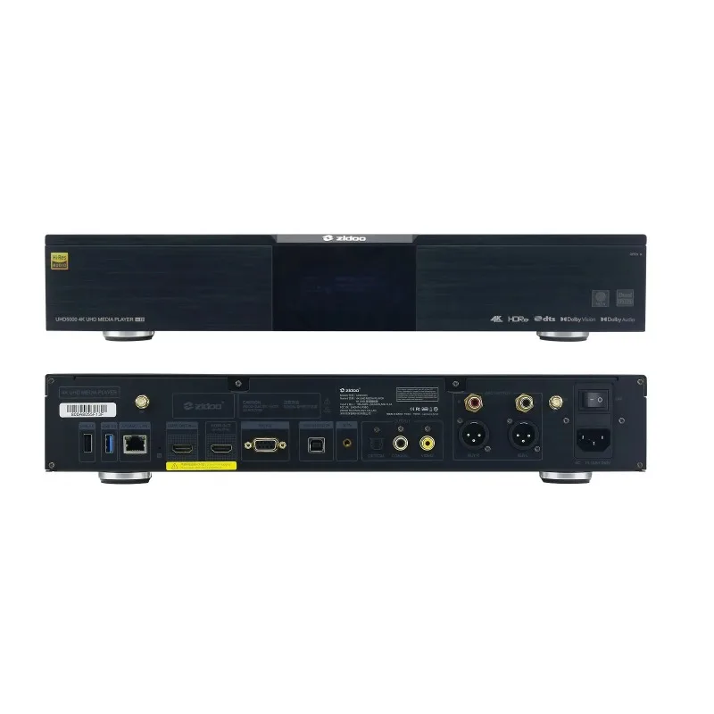 ZIDOO UHD5000 4K HDR Dolby Vis - Audiovision Music Player recensione e prezzo