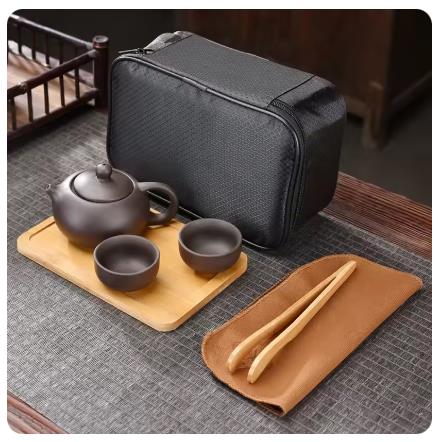 Purple Clay Travel Tea Set Out - Ocarina Ceramic recensione e prezzo