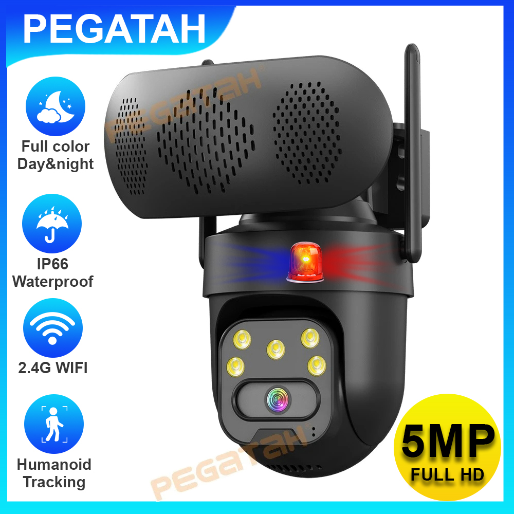 5MP IP Camera Outdoor 2.4G WiF - Audiovision Music Player recensione e prezzo