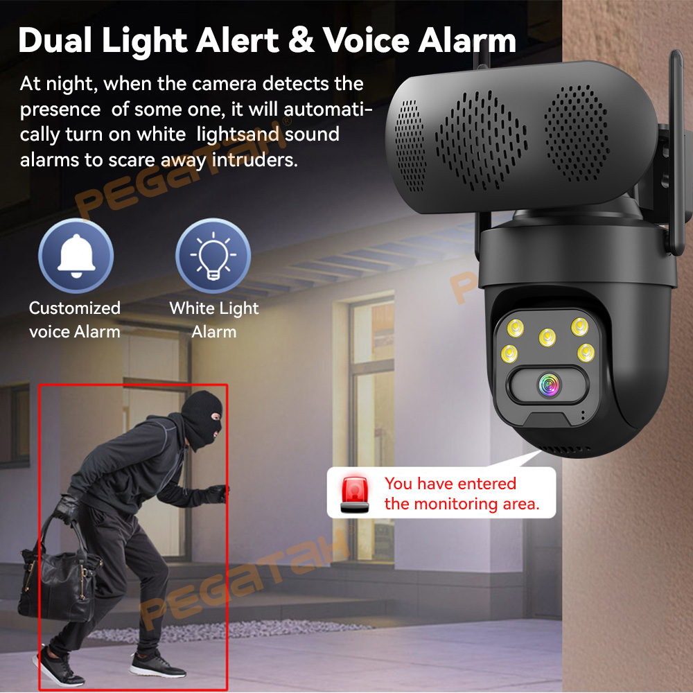 5MP IP Camera Outdoor 2.4G WiF - Audiovision Music Player recensione e prezzo