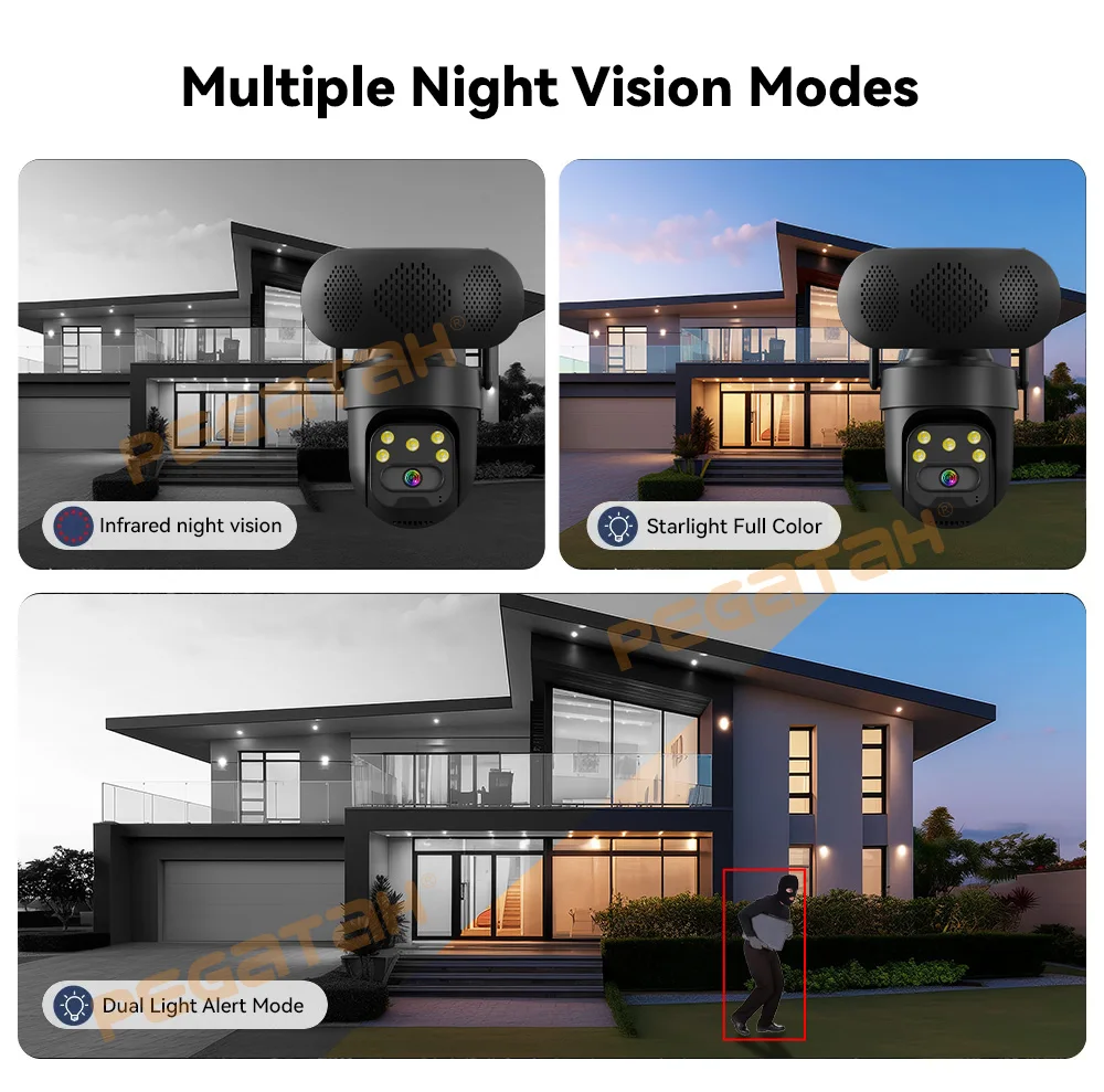 8MP WiFi IP Camera with Music  - Audiovision Music Player recensione e prezzo