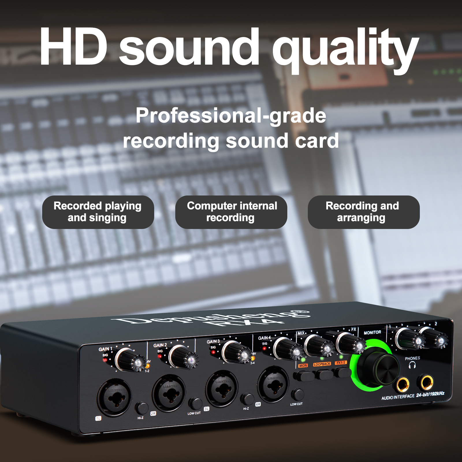 Newest 4 Channel Audio Sound C - Audio Without Music recensione e prezzo