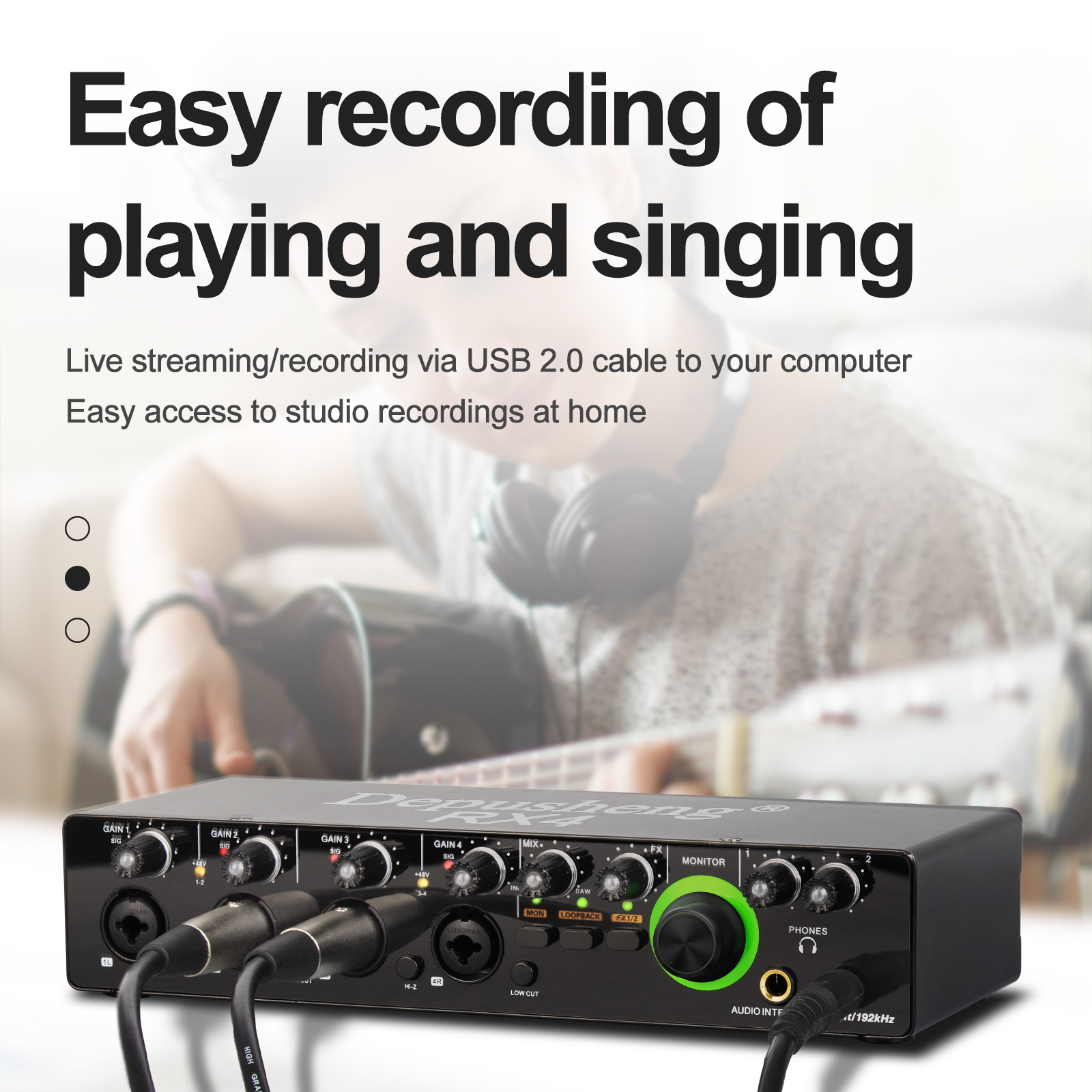 Newest 4 Channel Audio Sound C - Audio Without Music recensione e prezzo
