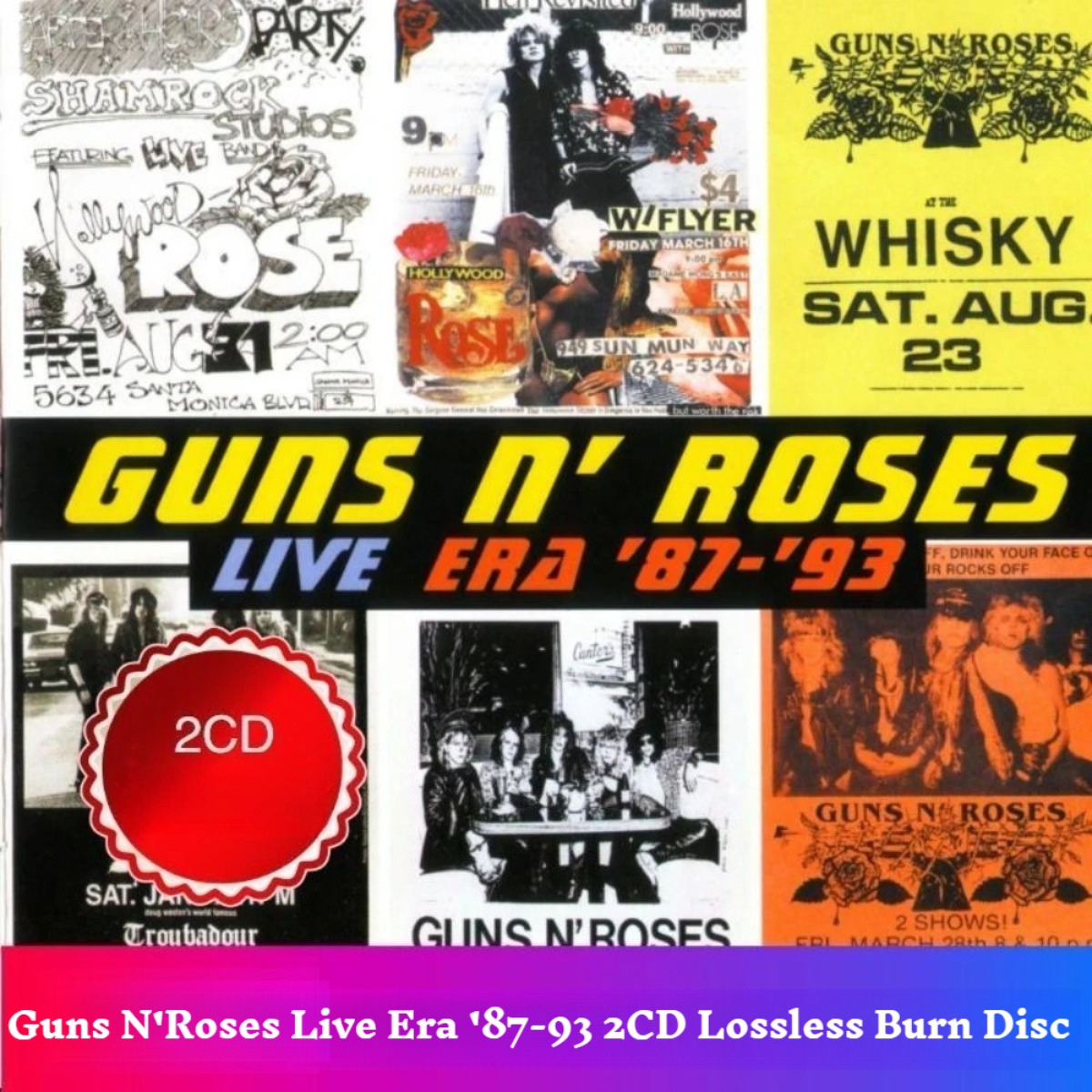 Guns N'Roses Live Era '87-93 2 - Audio Music Cover recensione e prezzo