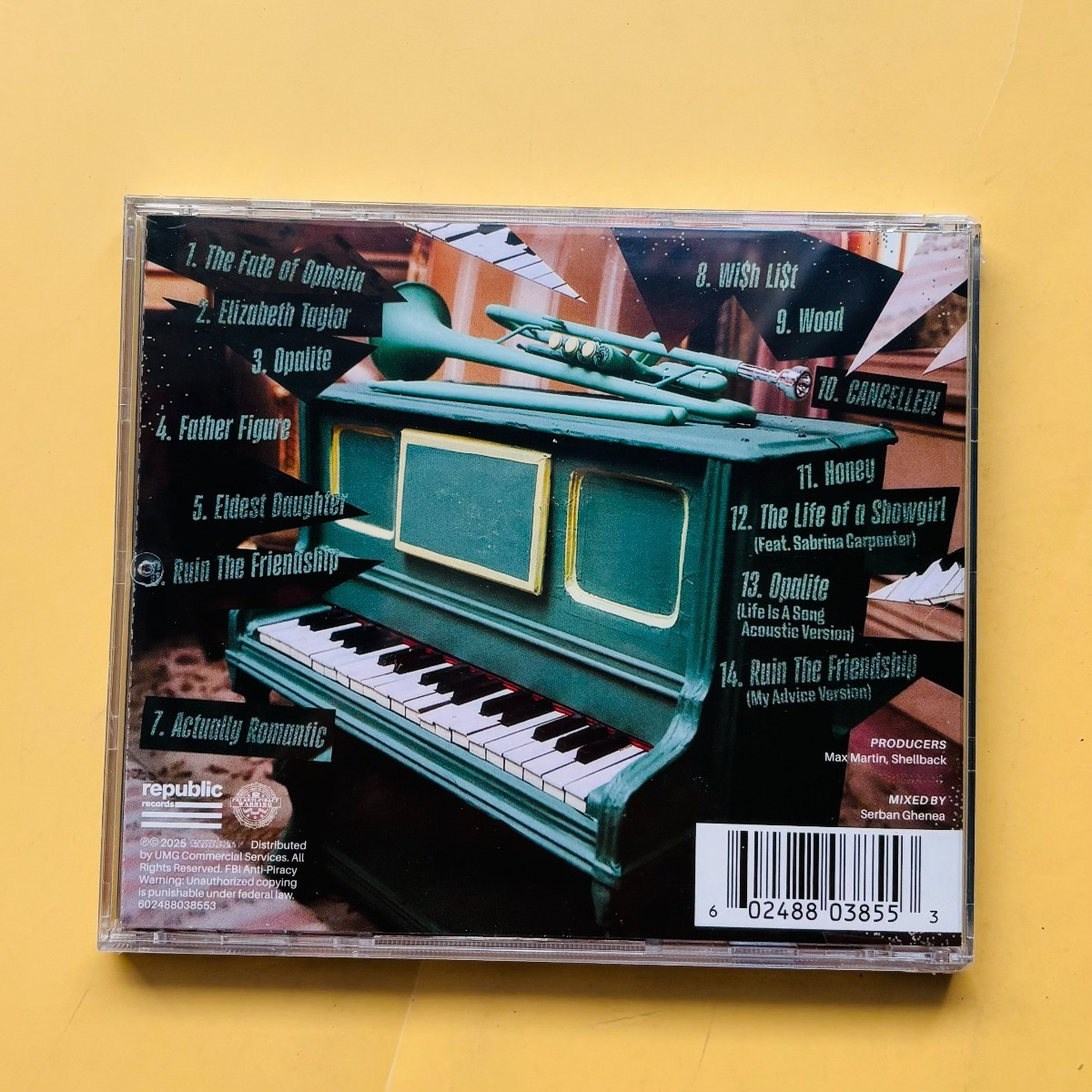 The Life of A Showgirl Special - Audio Music Cover recensione e prezzo