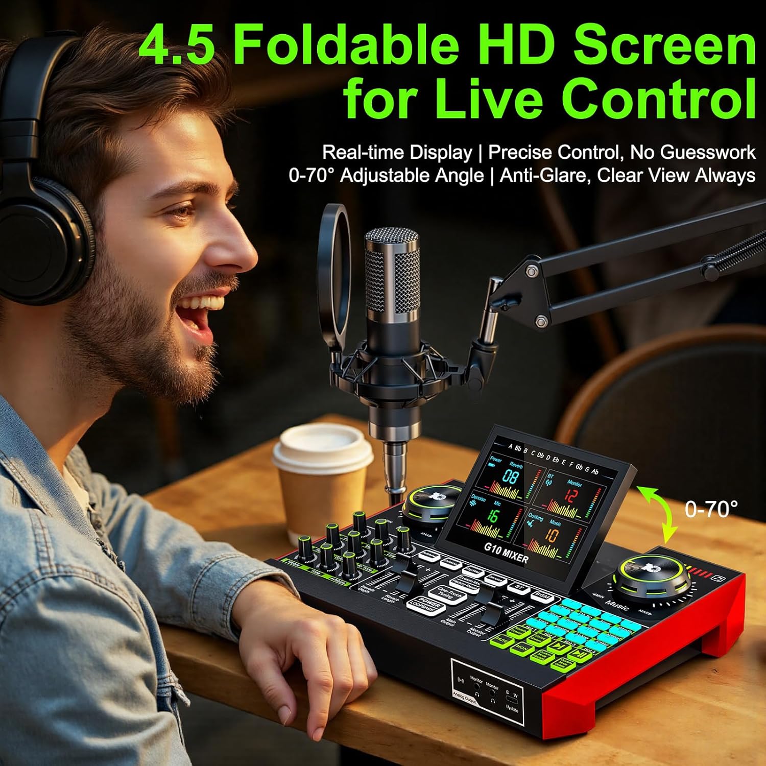 Tenlamp G10 Live Streaming Aud - Audio Music Voice Changer recensione e prezzo