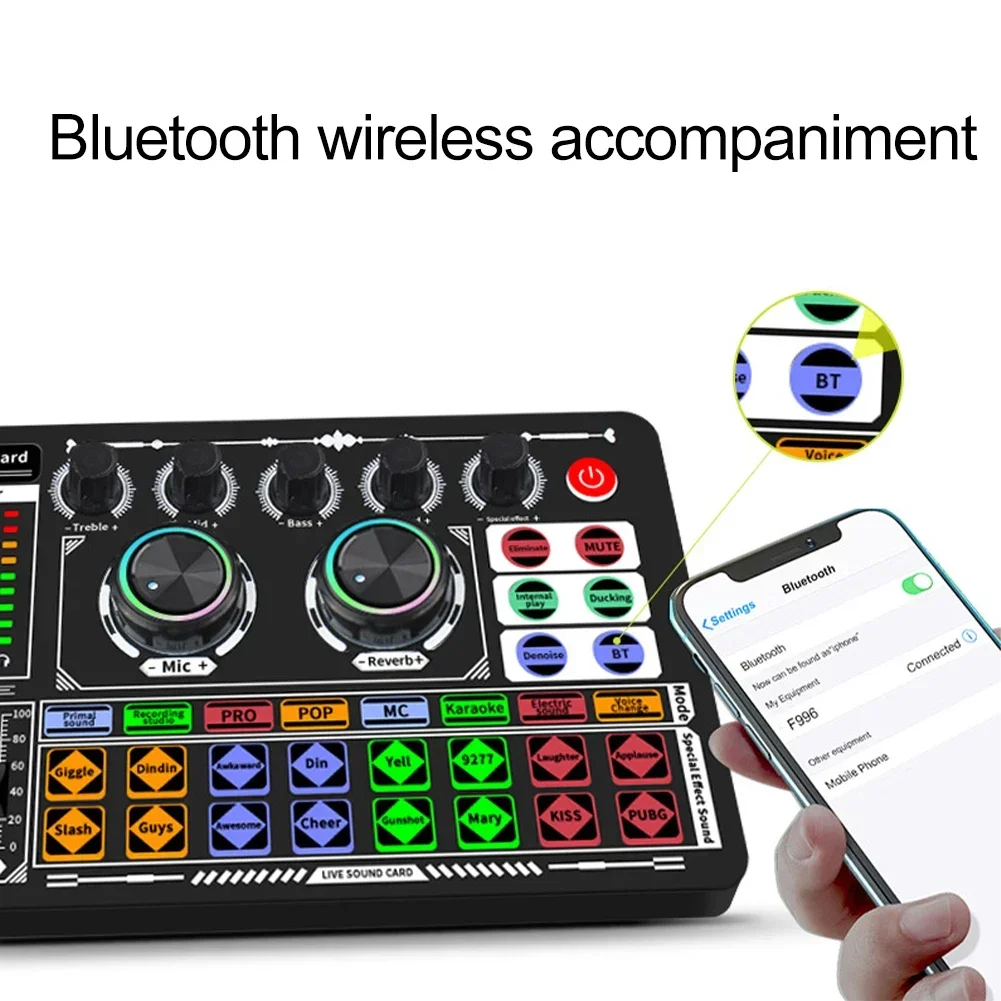 USB Audio Mixer Live Sound Car - Audio Music Voice Changer recensione e prezzo