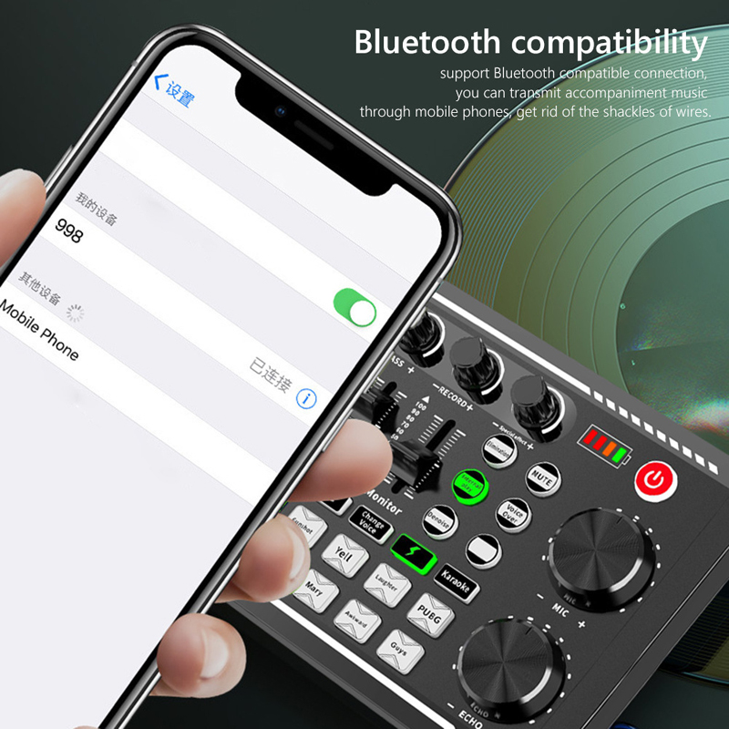 F998 Live Sound Card Audio DJ  - Audio Music Voice Changer recensione e prezzo