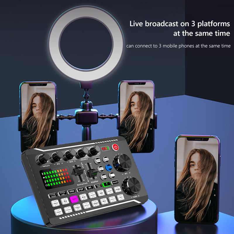F998 Live Sound Card Audio DJ  - Audio Music Voice Changer recensione e prezzo