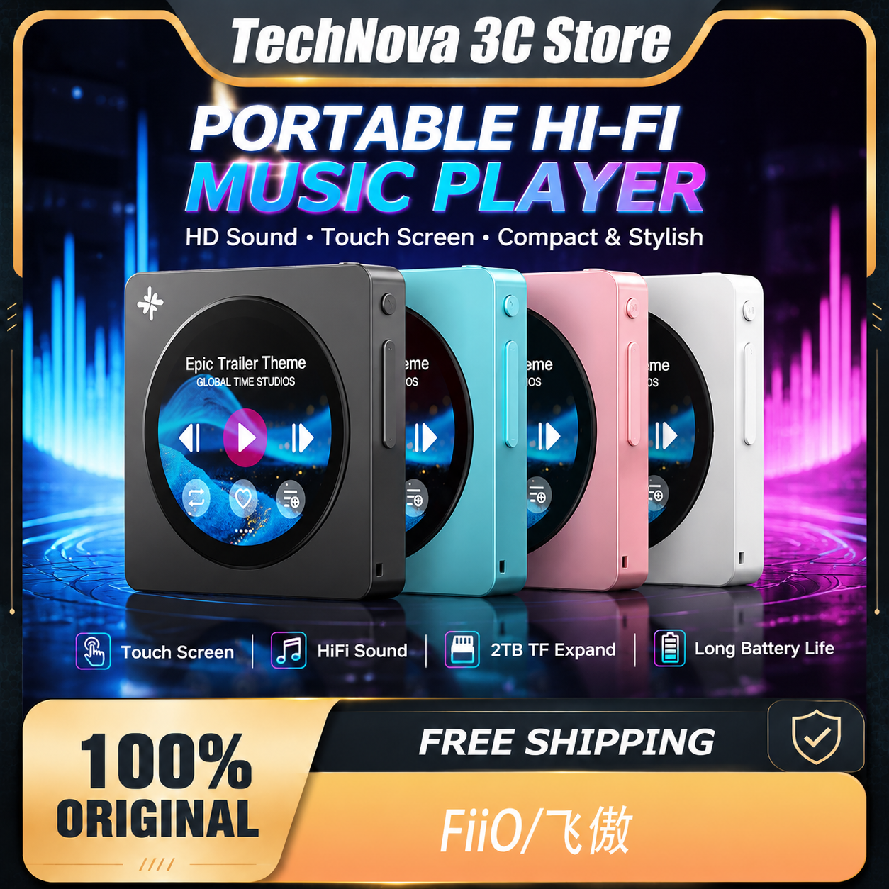 FiiO DISC Portable HiFi Music  - Audio Music Original recensione e prezzo