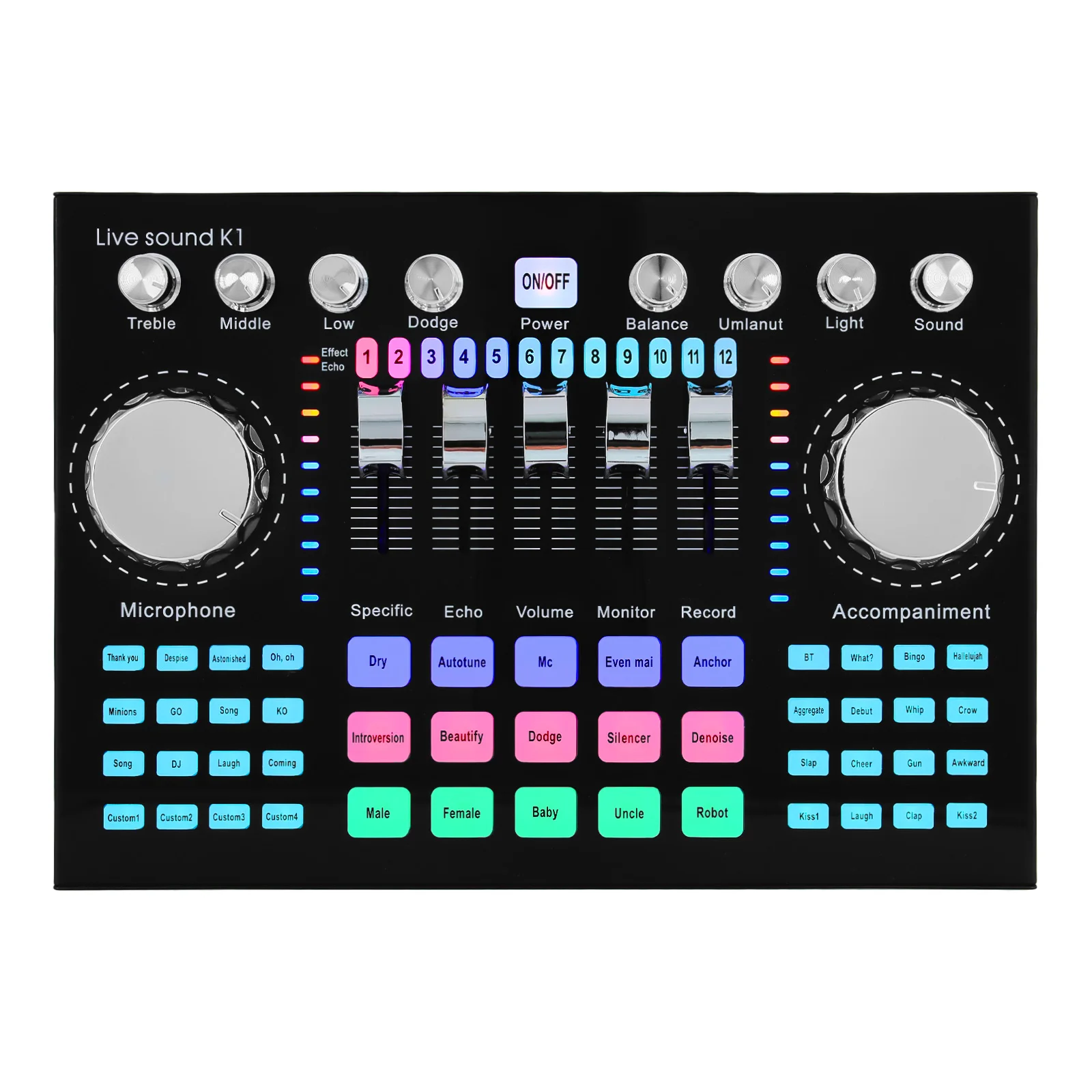 K1 Live Sound Card Voice Chang - Audio Music Voice Changer recensione e prezzo