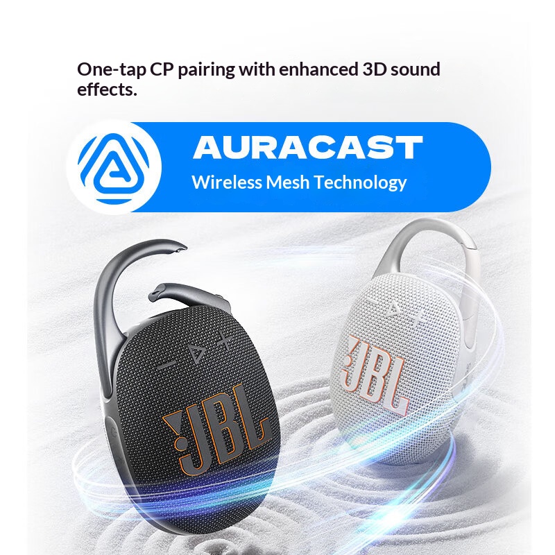 JBL CLIP5 Waterproof Mini Blue - Audio To Music Generator recensione e prezzo
