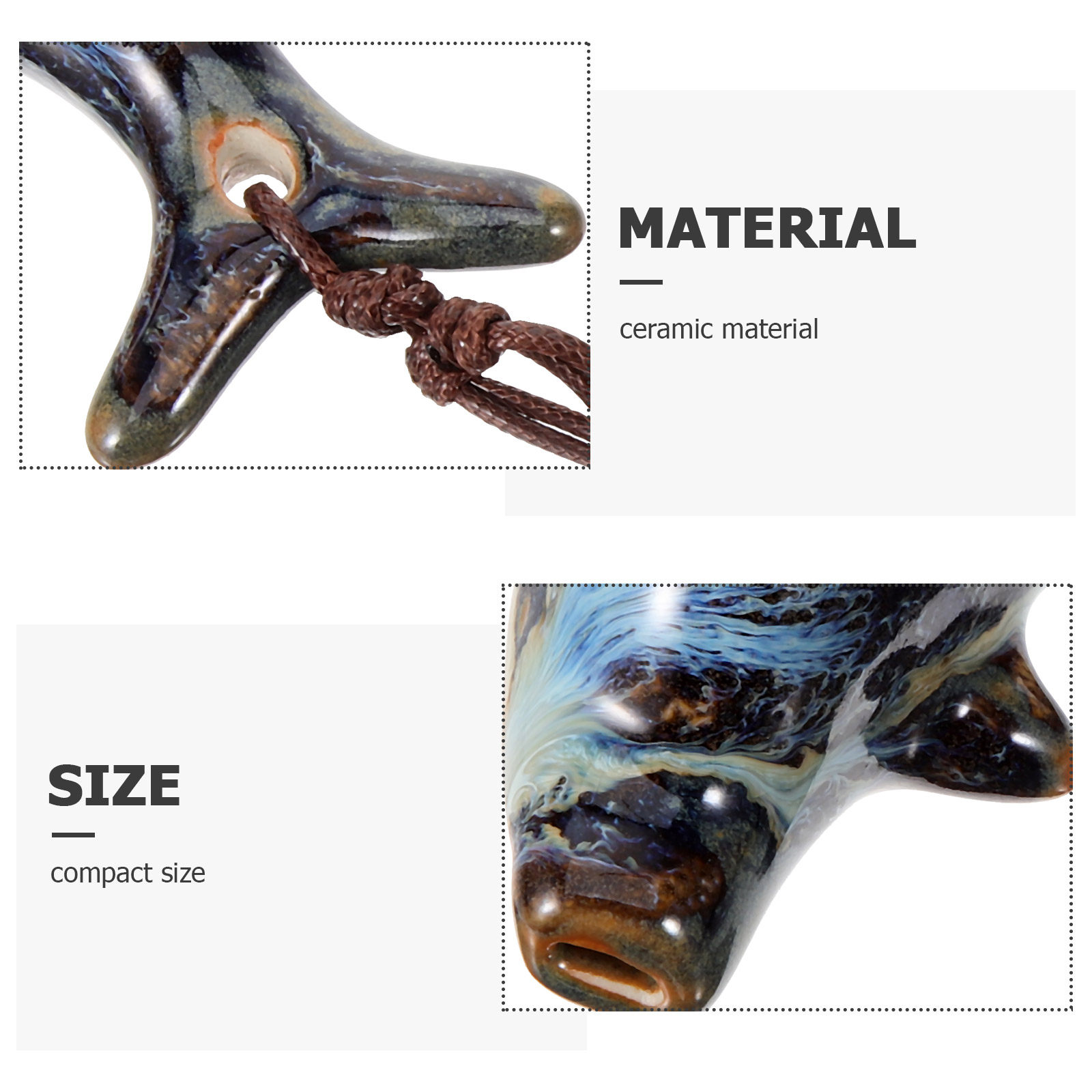 6 Holes Ceramic Ocarina Music  - Ocarina Ceramic recensione e prezzo