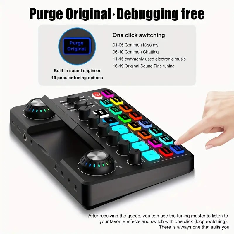 Audio Mixer, Live Sound Card W - Audio Music Voice Changer recensione e prezzo