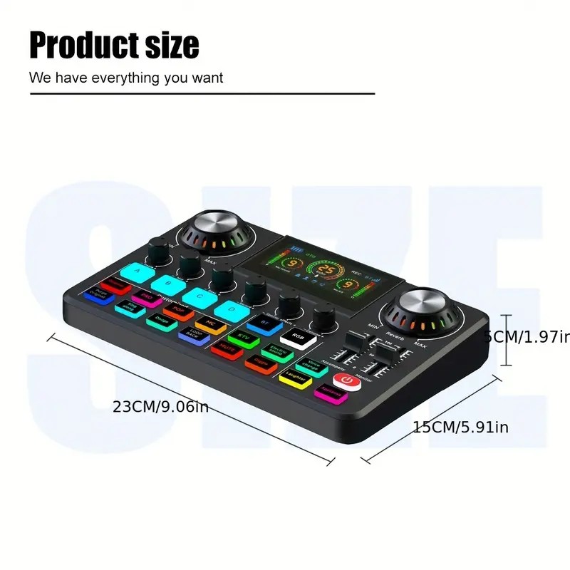 Audio Mixer, Live Sound Card w - Audio Music Voice Changer recensione e prezzo