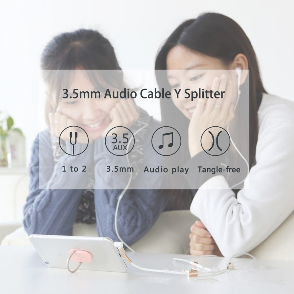 Dual 3.5mm Audio Line Aux Spli - Audio Music Online recensione e prezzo